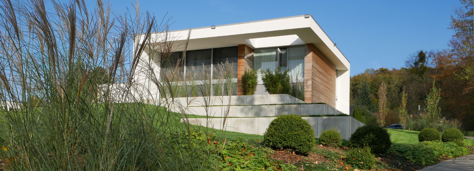 Gartenanlagen und Aussenraumgestaltung